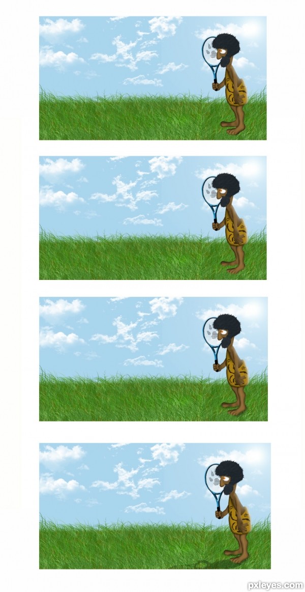Creation of Big Trouble: Step 12